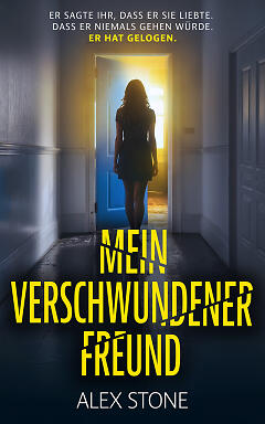 Mein verschwundener Freund Cover Frau alleine in leerem Haus