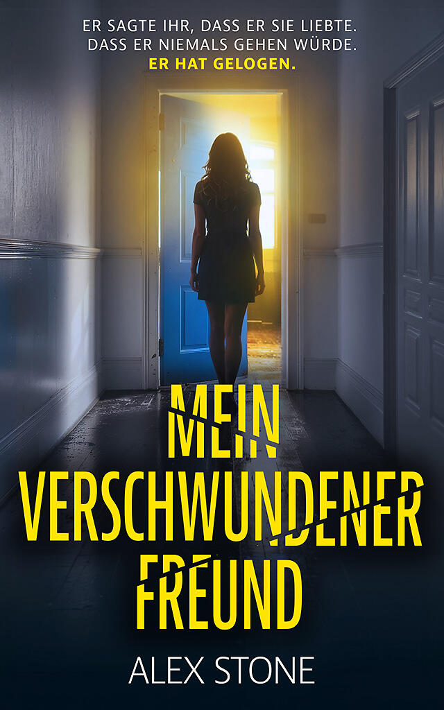 Mein verschwundener Freund Cover Frau alleine in leerem Haus
