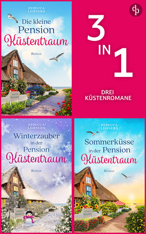 Dreimal Verliebt in der kleinen Pension Küstentraum Cover