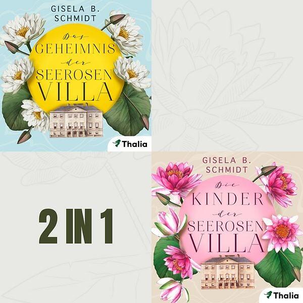 Die Seerosenvilla - Band 1&2  Cover