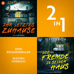 Ihr letztes Zuhause & Die Fremde in seinem Haus: Das 2 für 1 Bundle (Audiobook Cover)
