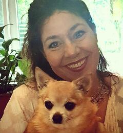 Mirjam Wiesemann Interview Portrait mit Hund