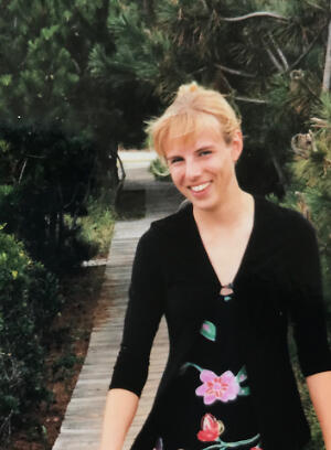 Tess Tyler auf den Outer Banks in North Carolina