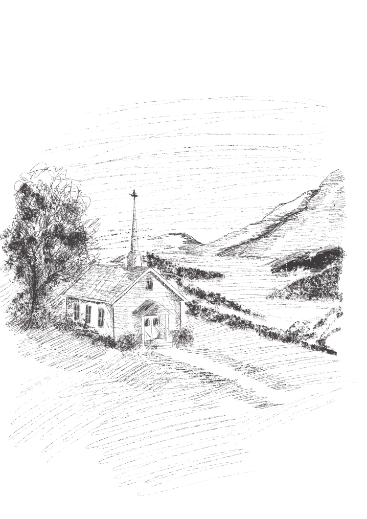 Zeichnung "The Camp" von Vivian Fernandes