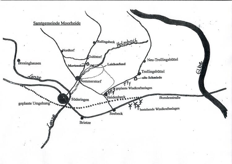 Karte von Sommerstorf