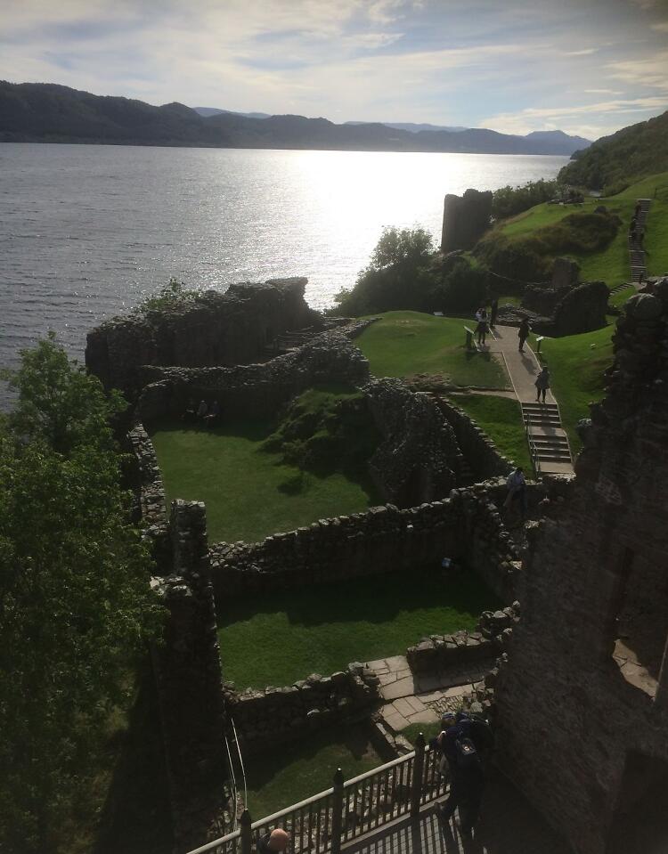 Gabriele Ketterl Interview Foto Urquhart Castle