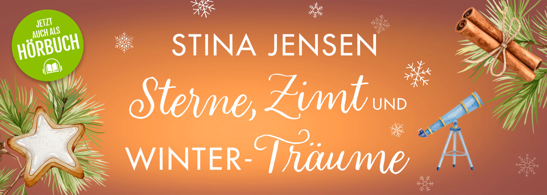 Sterne, Zimt und Winterträume | Wholesome Romance Hörbuch
